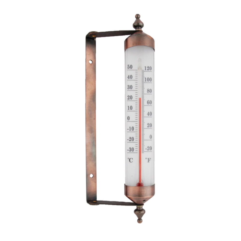 ESSCHERT DESIGN Wall Thermometer On Frame