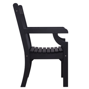 WINAWOOD Sandwick Two-Seater Bench, 2 Sandwick Armchair & Coffee Table 4pce Set