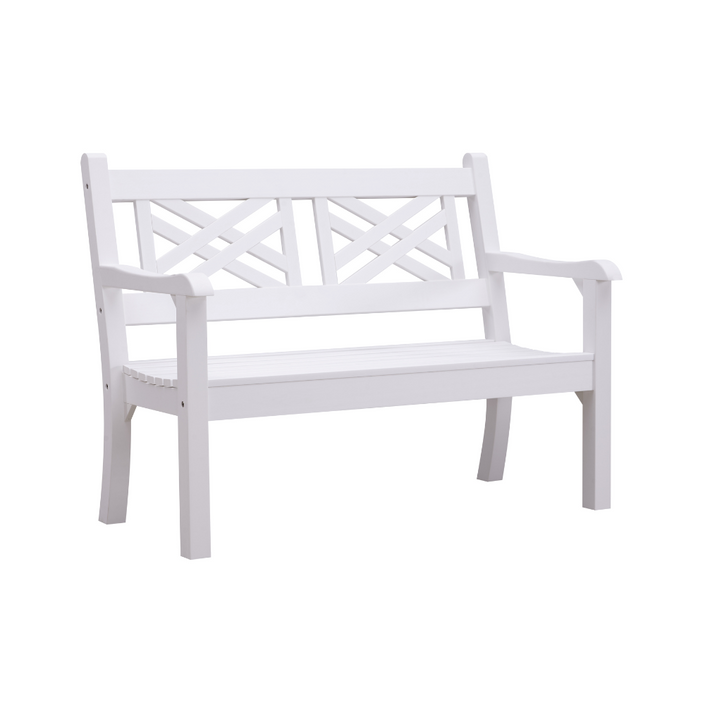 WINAWOOD Speyside 2 Seater Bench - 1216mm - White