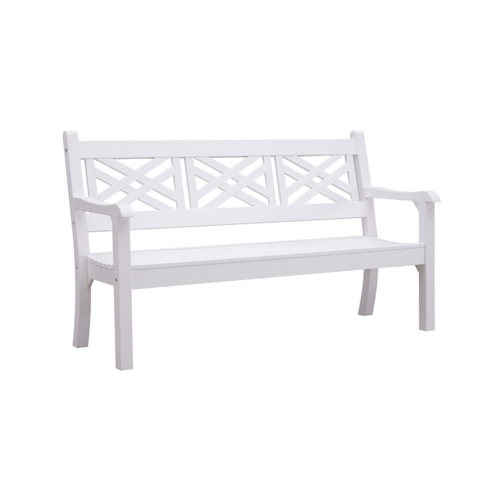 WINAWOOD Speyside 3 Seater Bench - 1566mm - White