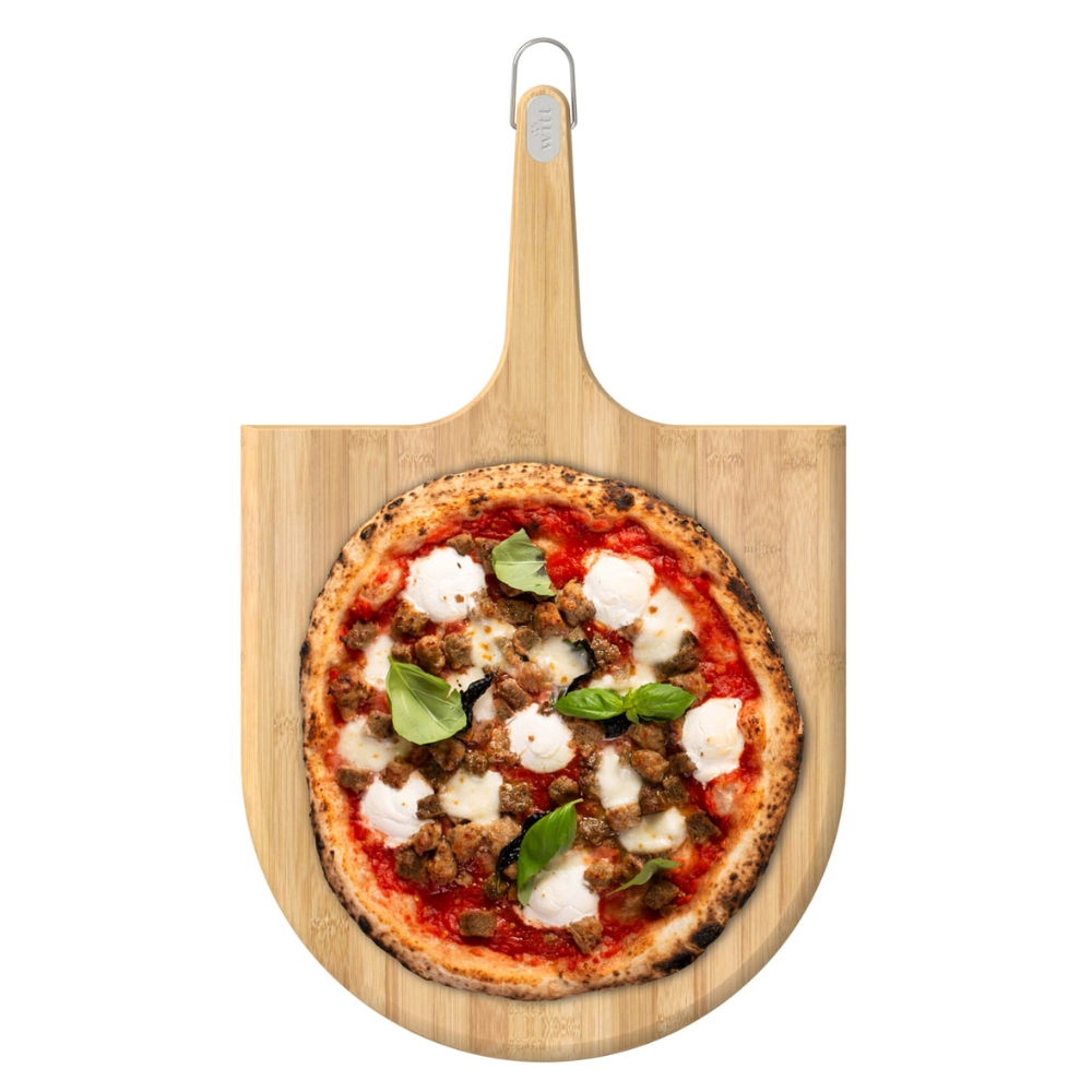 Load image into Gallery viewer, WITT Wooden Pizza Peel - 12&quot;