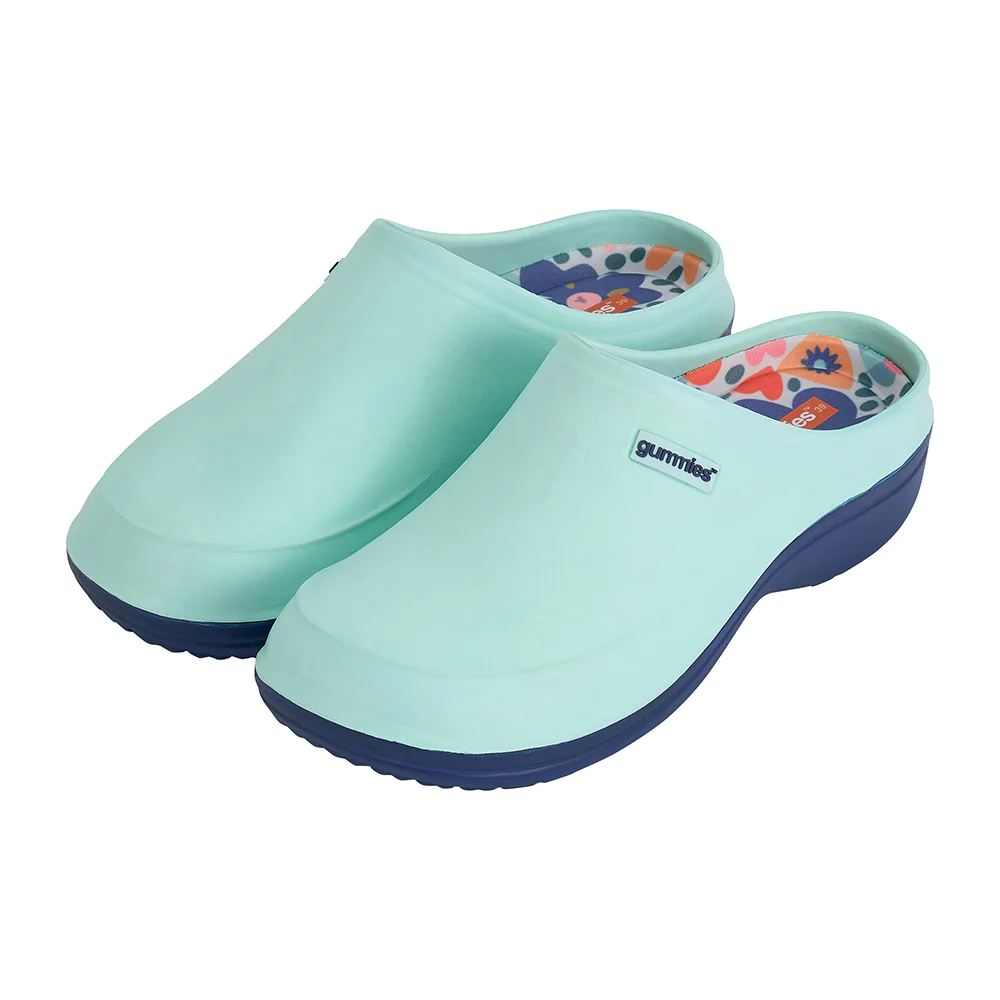 Load image into Gallery viewer, ANNABEL TRENDS Gummies Memory Foam Clog - Garden Love Sage