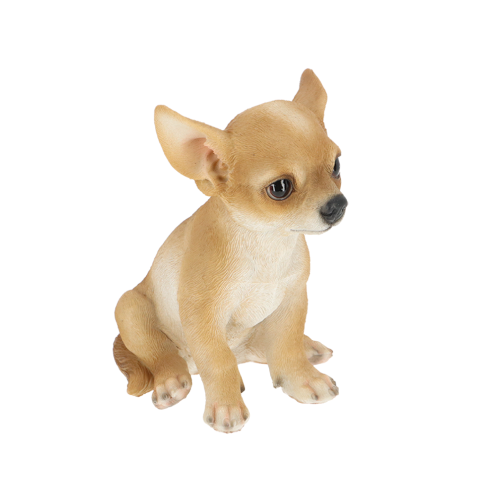 Load image into Gallery viewer, ESSCHERT DESIGN Sitting Chihuahua Statue - Set of 2