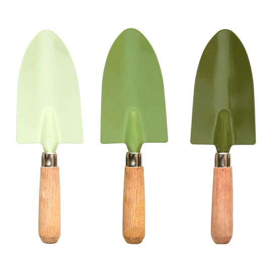 ESSCHERT DESIGN 'Green Shades' Hand Trowel - Set of 3