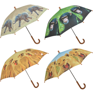 ESSCHERT DESIGN Children's 'Out of Africa' Umbrella - Set of 4