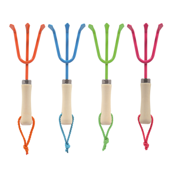 ESSCHERT DESIGN Children's Hand Rake - Set of 4
