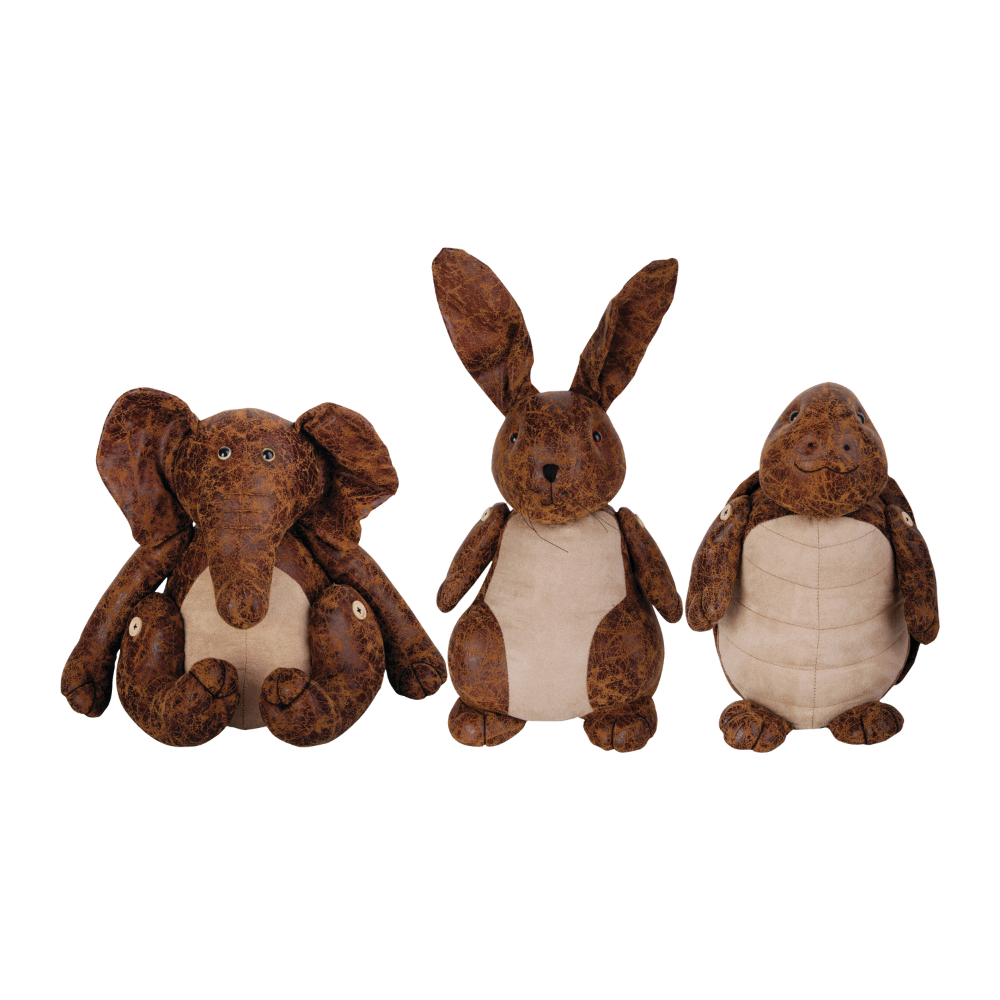 ESSCHERT DESIGN Animal Door Stop - Set of 3