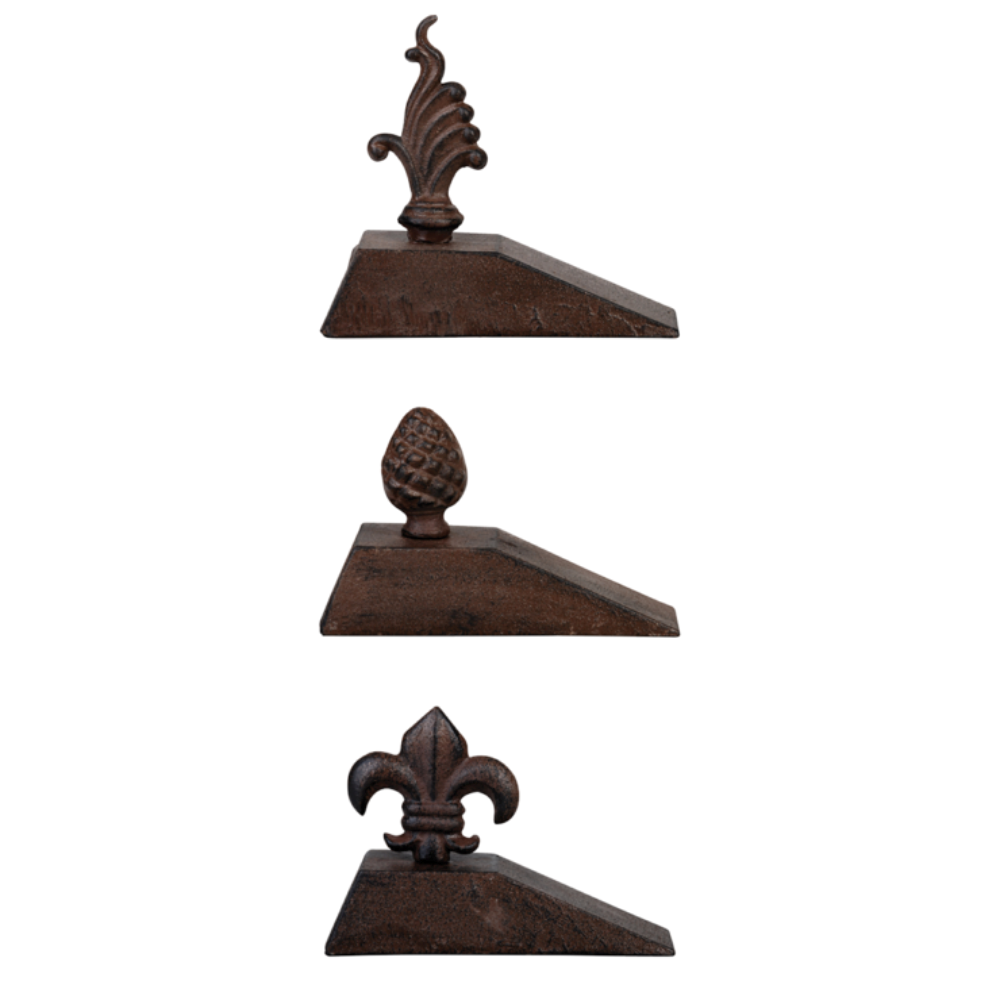 ESSCHERT DESIGN Door Wedge - Set of 3
