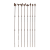 ESSCHERT DESIGN Plant Support Straight 125cm - Set of 8