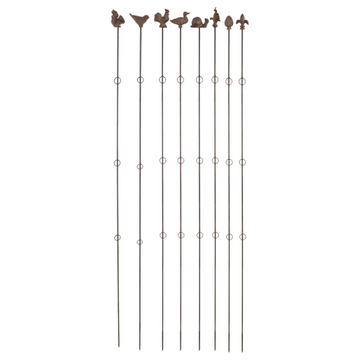ESSCHERT DESIGN Plant Support Straight 175cm - Set of 8