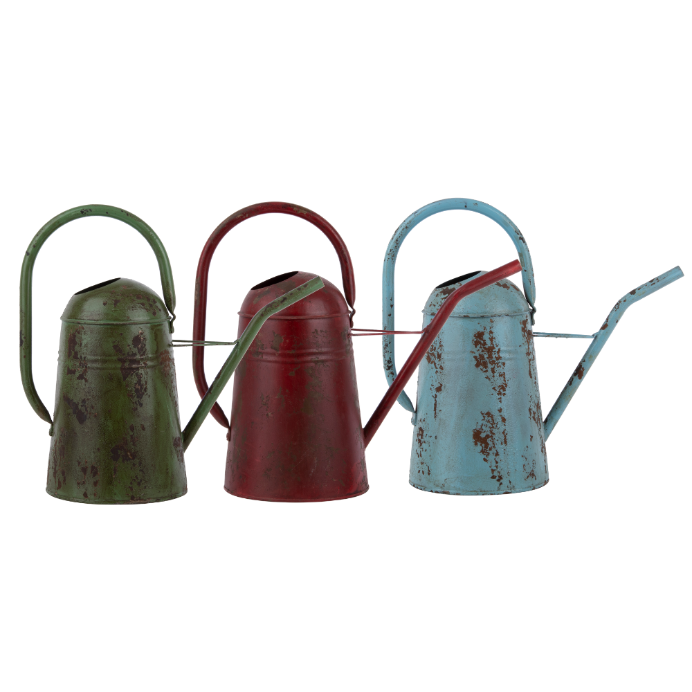 Load image into Gallery viewer, ESSCHERT DESIGN Vintage Watering Can 4.7L - Set of 3