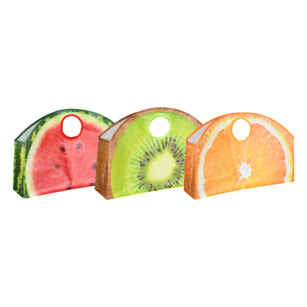 ESSCHERT DESIGN Large Shopper Fruit - Set of 3