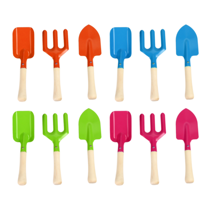 ESSCHERT DESIGN Children's Gardening 3pc Tool Kit - Set of 4