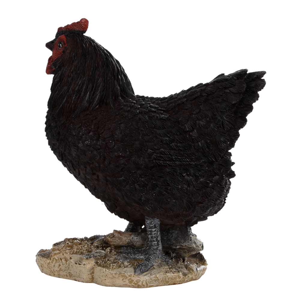 Load image into Gallery viewer, ESSCHERT DESIGN Standing Hen Statue - Black