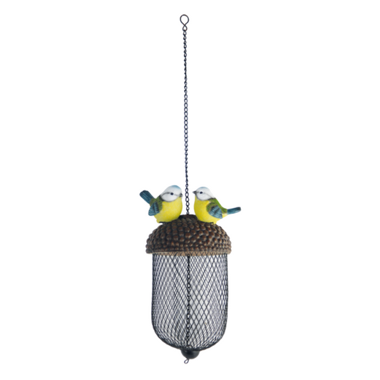 ESSCHERT DESIGN Acorn Bird Feeder - Blue Tit