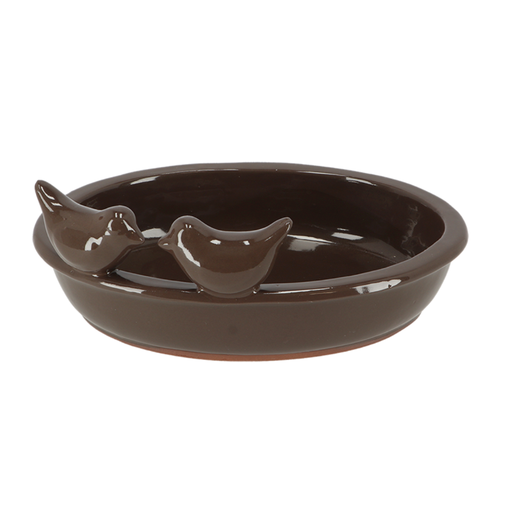 Load image into Gallery viewer, ESSCHERT DESIGN Desert Dream Birdbath - Taupe