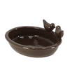 ESSCHERT DESIGN Desert Dream Birdbath - Taupe