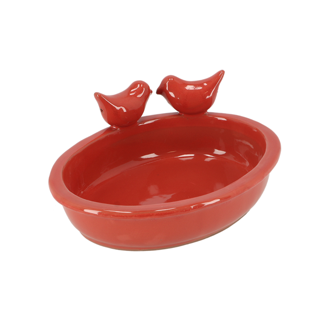 Load image into Gallery viewer, ESSCHERT DESIGN Desert Dream Birdbath - Terracotta