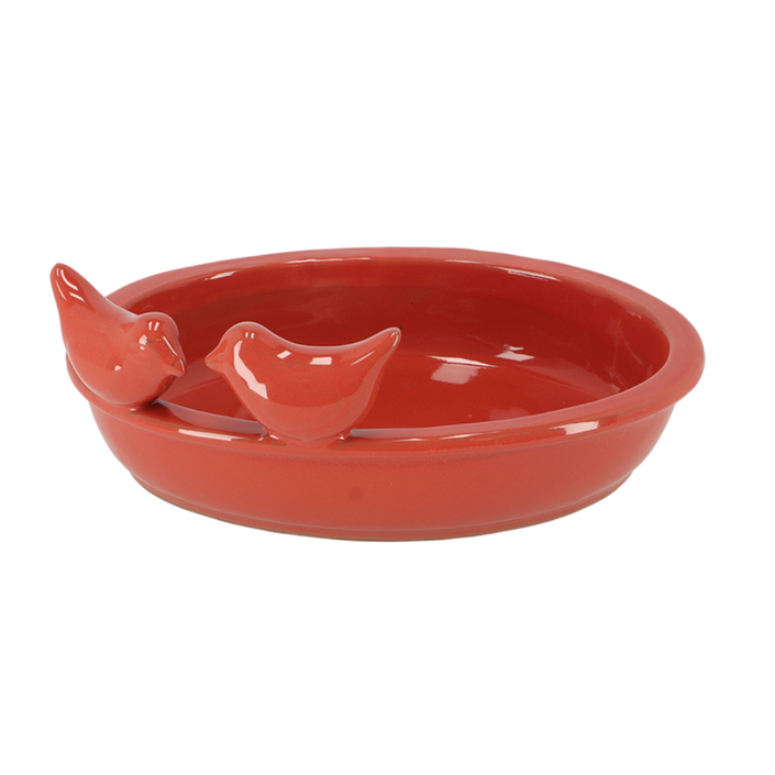 ESSCHERT DESIGN Desert Dream Birdbath - Terracotta