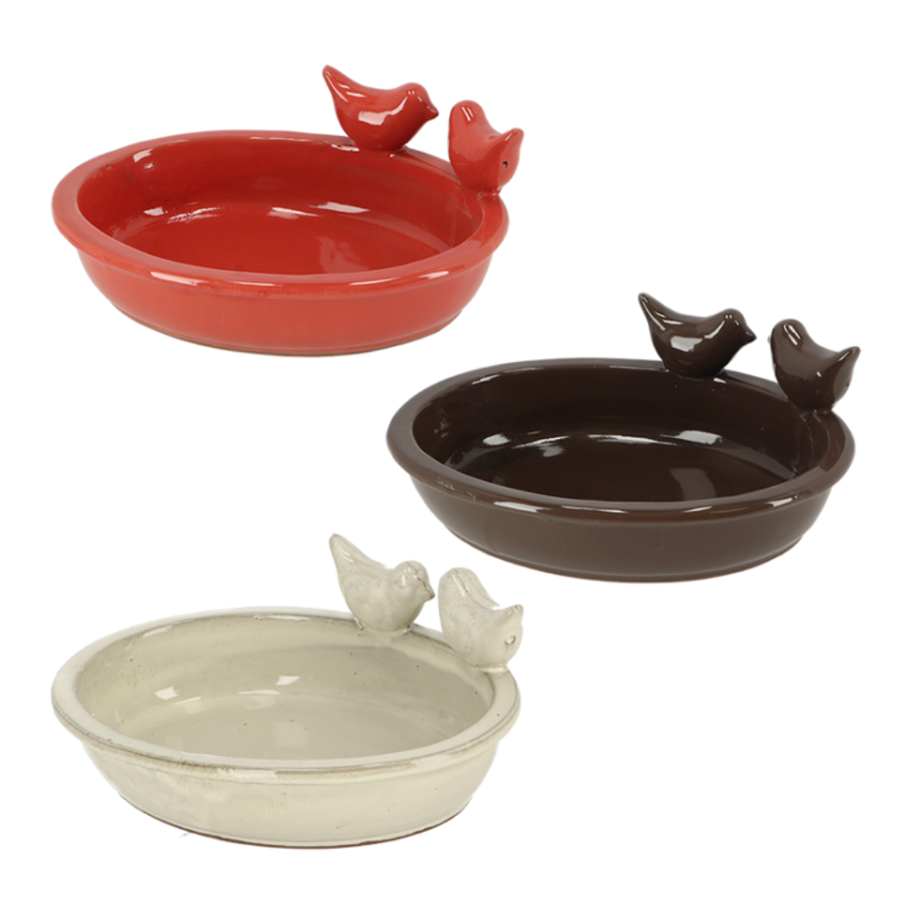 Load image into Gallery viewer, ESSCHERT DESIGN Desert Dream Birdbath - Set of 3