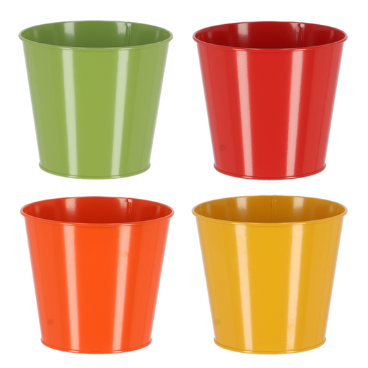 ESSCHERT DESIGN 'Nature Shades' Flowerpot - Set of 4