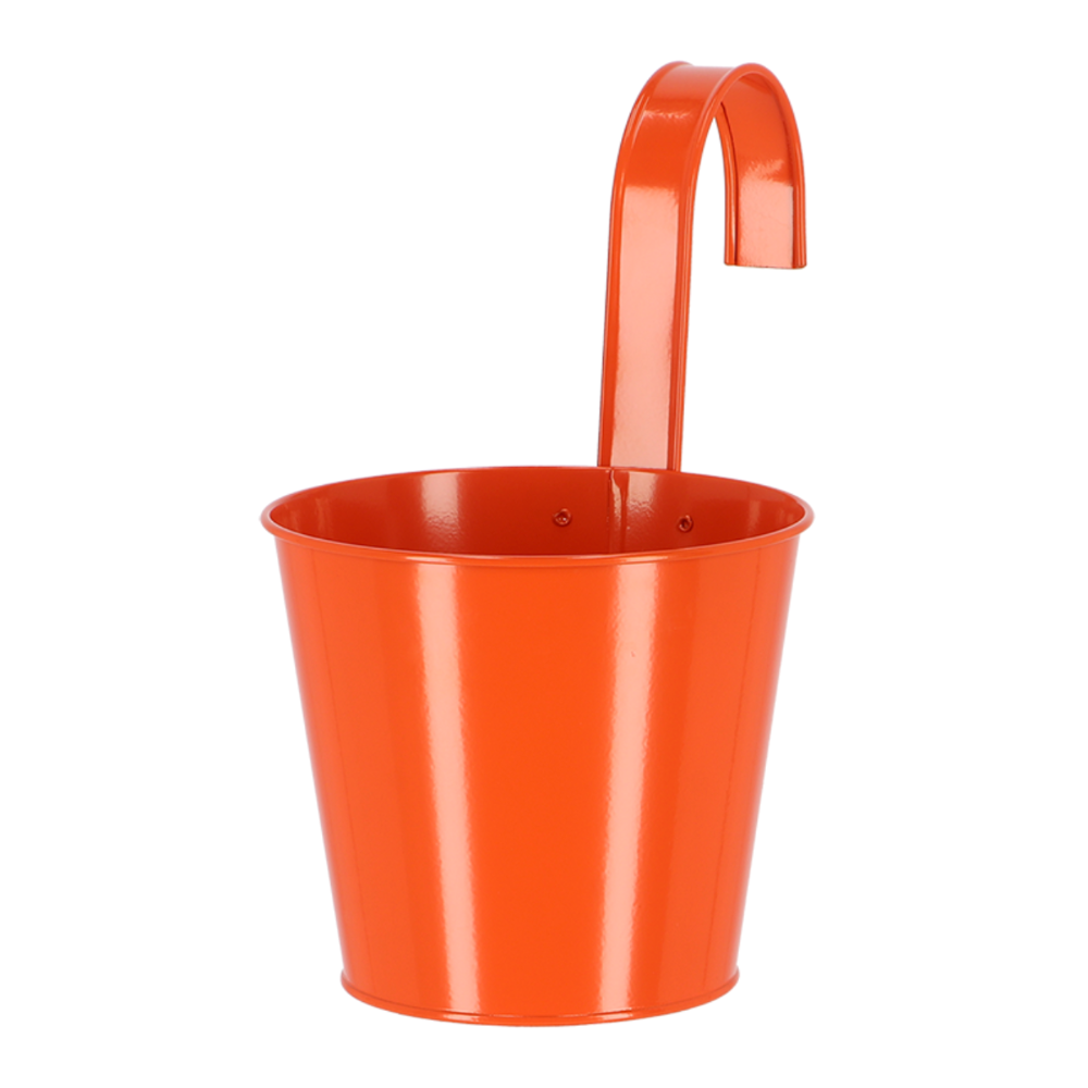 Load image into Gallery viewer, ESSCHERT DESIGN &#39;Nature Shades&#39; Flowerpot &amp; Hook - Orange