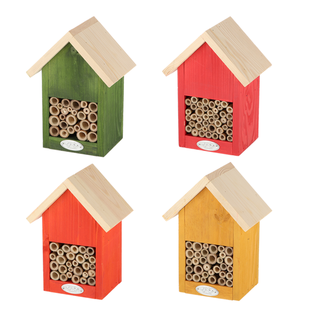 ESSCHERT DESIGN 'Nature Shades' Bee House - Set of 4