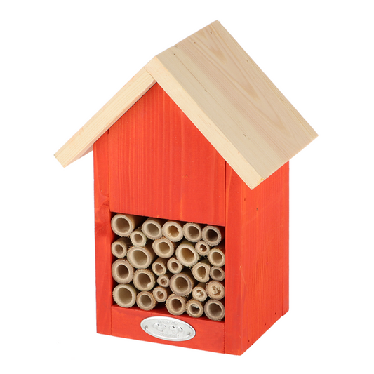 ESSCHERT DESIGN 'Nature Shades' Bee House - Orange
