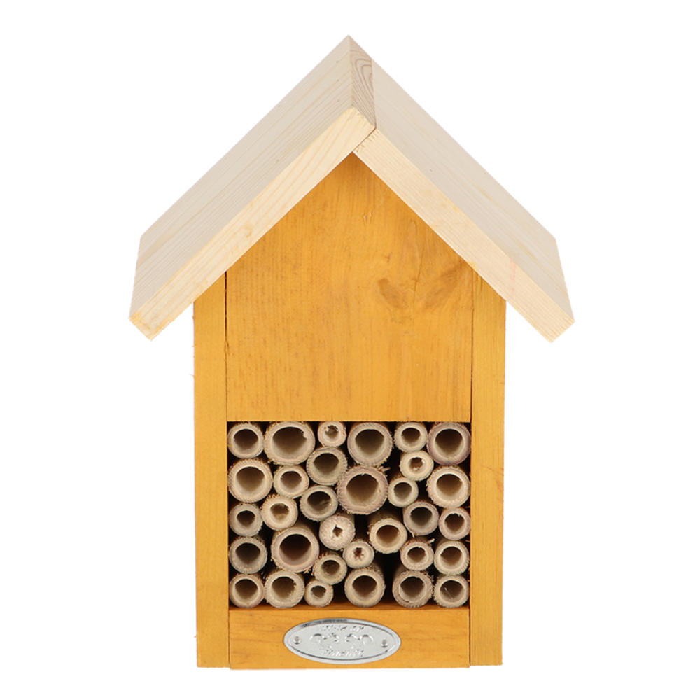 Load image into Gallery viewer, ESSCHERT DESIGN &#39;Nature Shades&#39; Bee House - Ochre