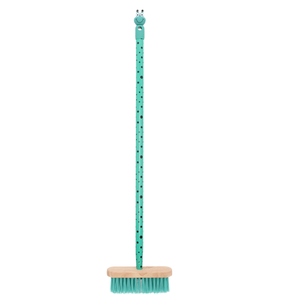 ESSCHERT DESIGN Children's Insect Broom - Frog