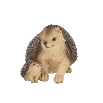 ESSCHERT DESIGN Hedgehog with Baby