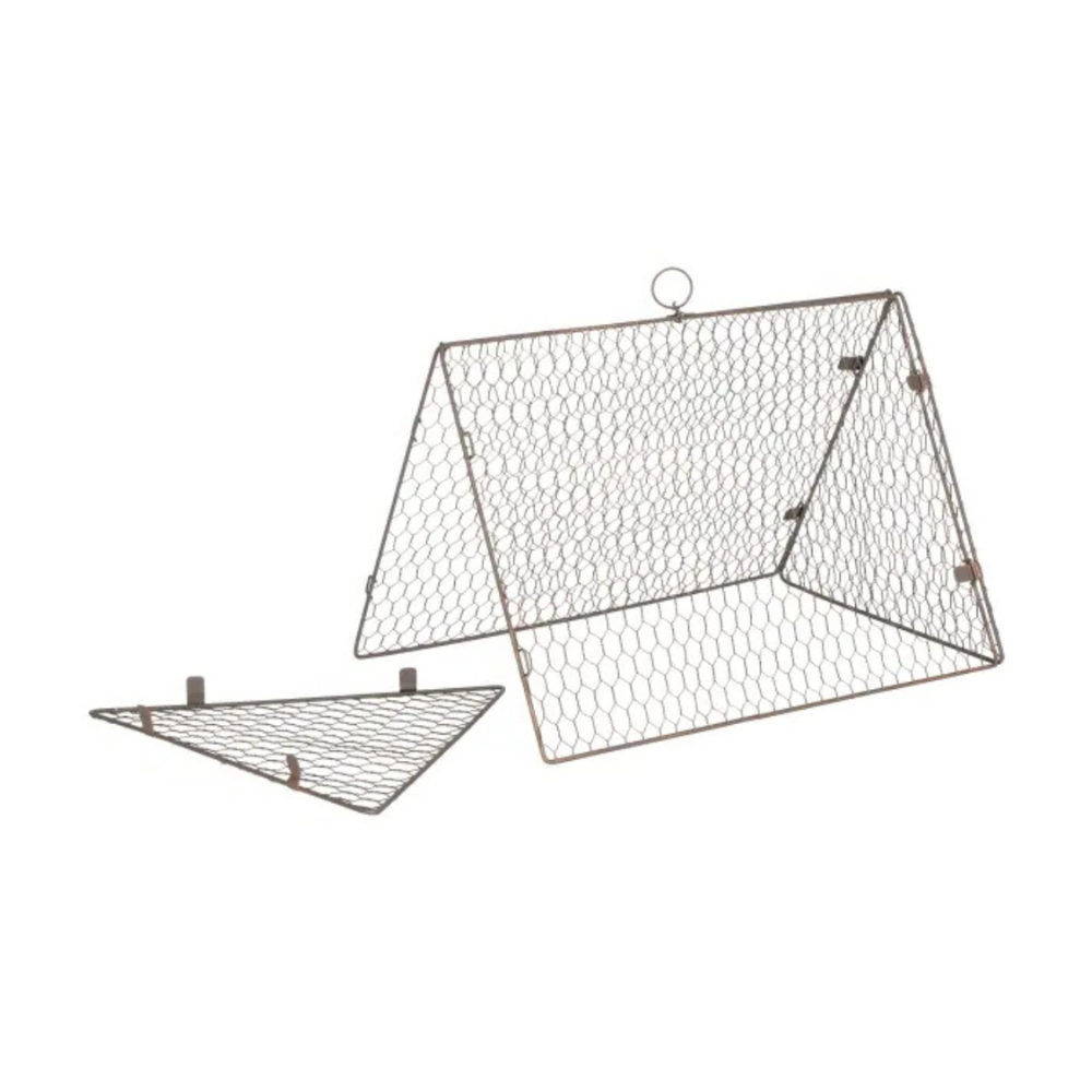 Load image into Gallery viewer, MARTHA&#39;S VINEYARD 30cm Cloche Triangle Wire