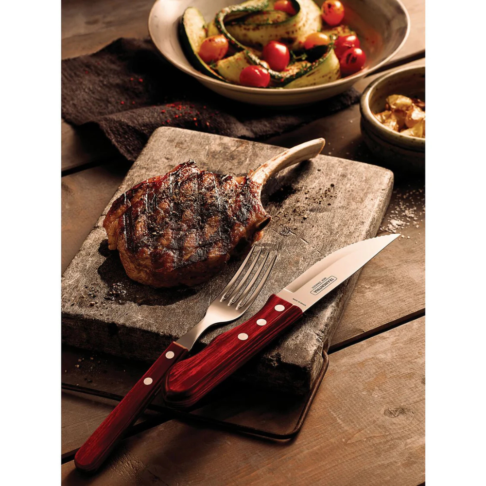 Load image into Gallery viewer, TRAMONTINA 4-Piece Jumbo Steak Kinife Set