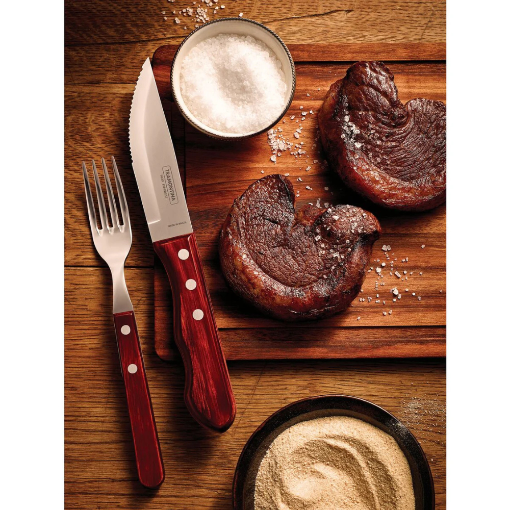 Load image into Gallery viewer, TRAMONTINA 4-Piece Jumbo Steak Kinife Set