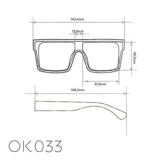 OKKIA Tokyo Adult Sunglasses