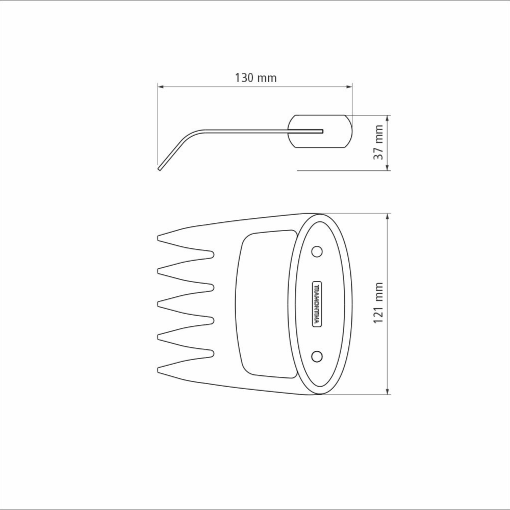 Load image into Gallery viewer, TRAMONTINA CHURRASCO Black BBQ Claw