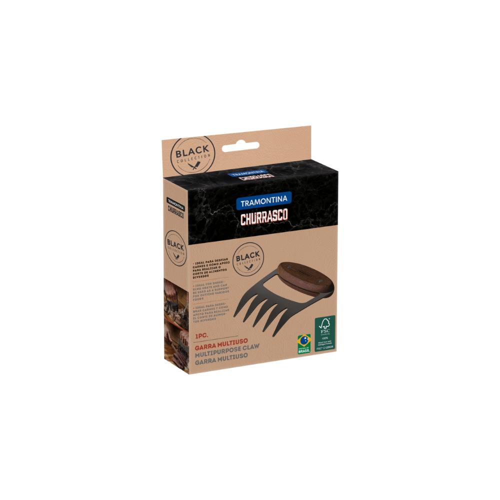 Load image into Gallery viewer, TRAMONTINA CHURRASCO Black BBQ Claw