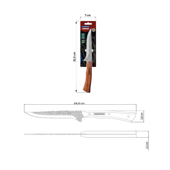 TRAMONTINA CHURRASCO Nomade Boning Knife 6"