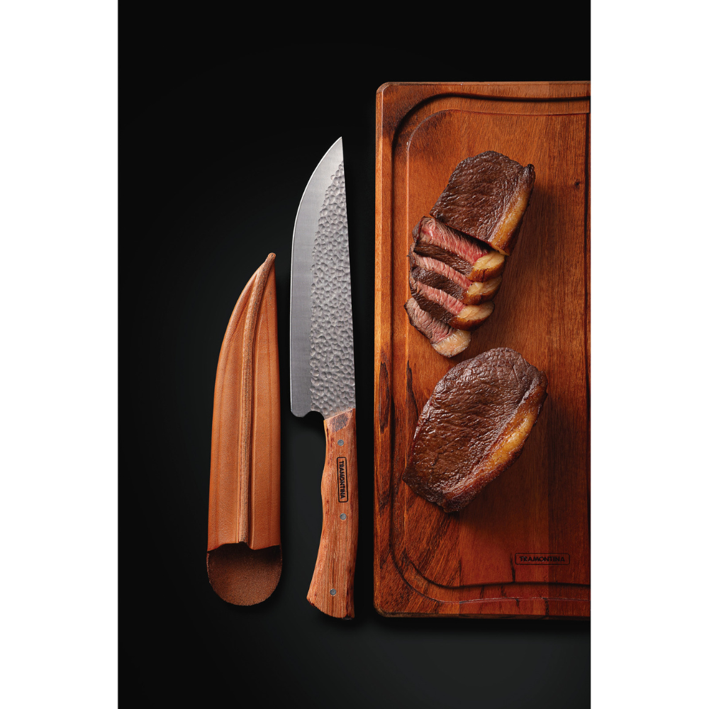 Load image into Gallery viewer, TRAMONTINA CHURRASCO Nomade Meat Knife 8&quot;
