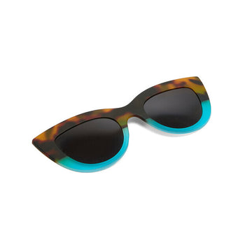 OKKIA MagMask Polarised Attachment (for Claudia Readers) - Havana and Blue