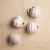 ROBERT GORDON Hug Me Mugs Set of 4 - Rose Blush Brush