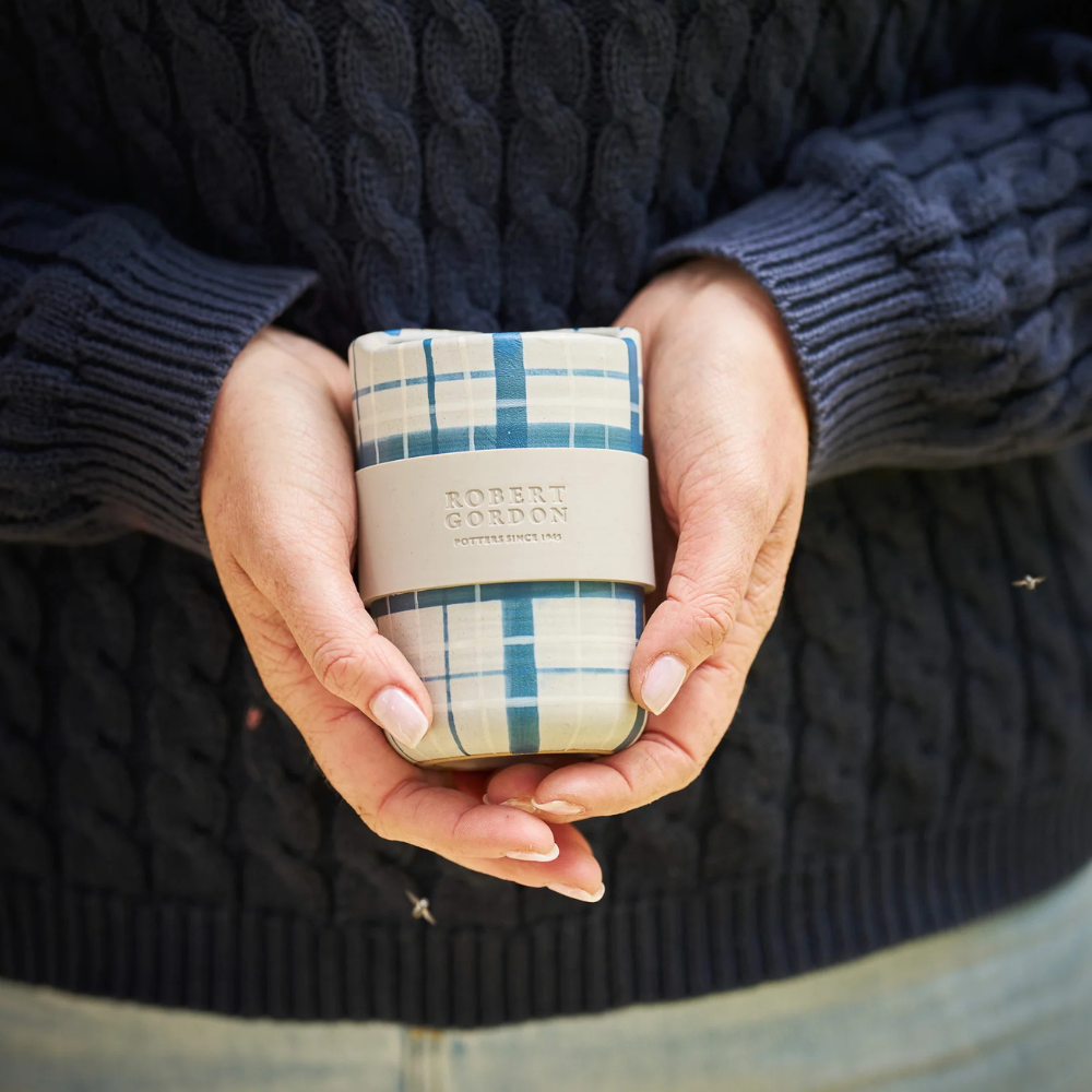 Load image into Gallery viewer, ROBERT GORDON Cat’s Pyjamas Travel Cup – Denim