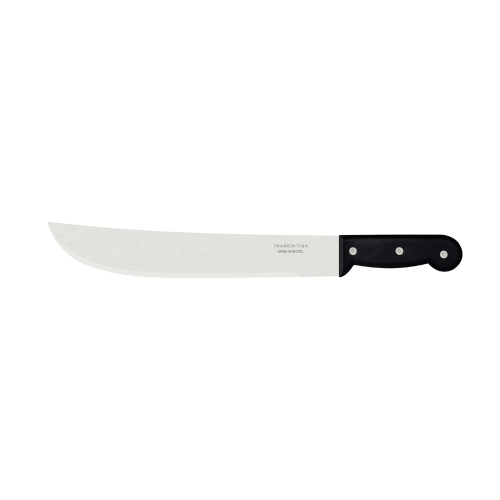 TRAMONTINA Machete with Carbon Steel Blade and Black Polypropylene Handle - 300mm / 12