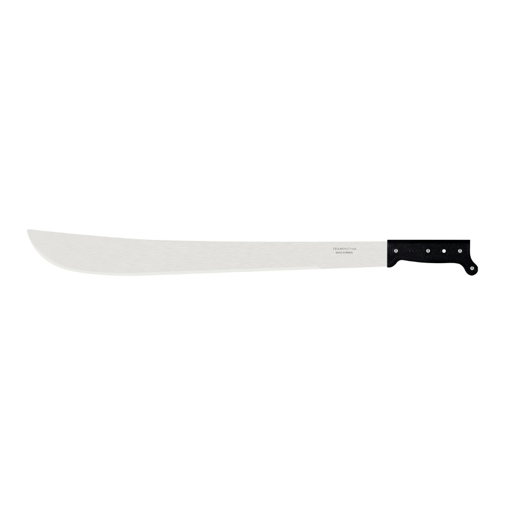 TRAMONTINA Machete with Carbon Steel Blade and Black Polypropylene Handle - 550mm / 22