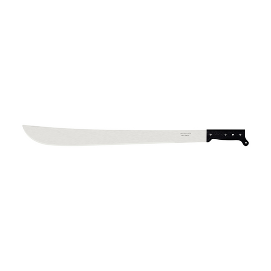 TRAMONTINA Machete with Carbon Steel Blade and Black Polypropylene Handle - 610mm / 24"
