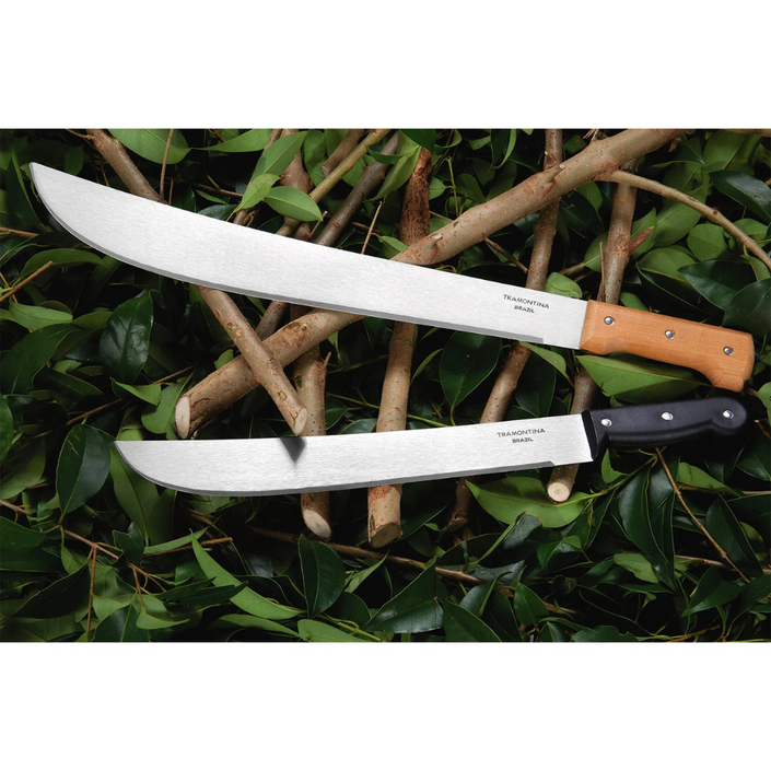 TRAMONTINA Machete with Carbon Steel Blade and Black Polypropylene Handle - 610mm / 24"