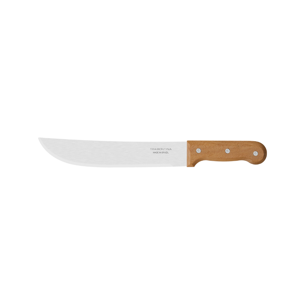 TRAMONTINA Machete with Carbon Steel Blade and Wood Handle - 250mm / 10