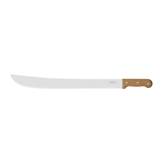 TRAMONTINA Machete with Carbon Steel Blade and Wood Handle - 630mm / 20"