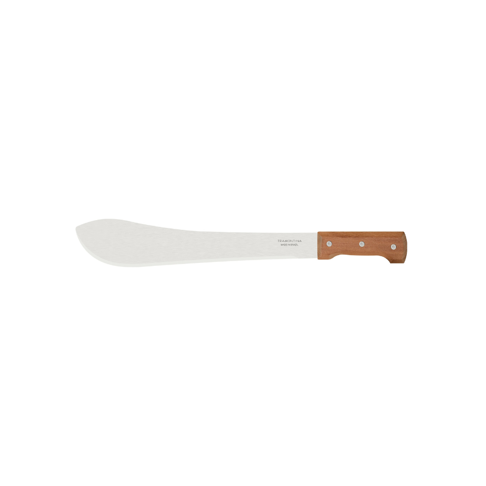 TRAMONTINA Bolo Machete with Carbon Steel Blade and Wood Handle - 368mm / 14