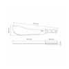 TRAMONTINA Bolo Machete with Carbon Steel Blade and Wood Handle - 380mm / 15"